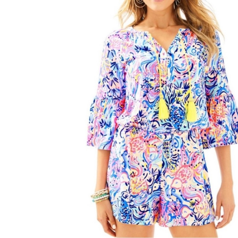 Lilly Pulitzer Del Lago Romper